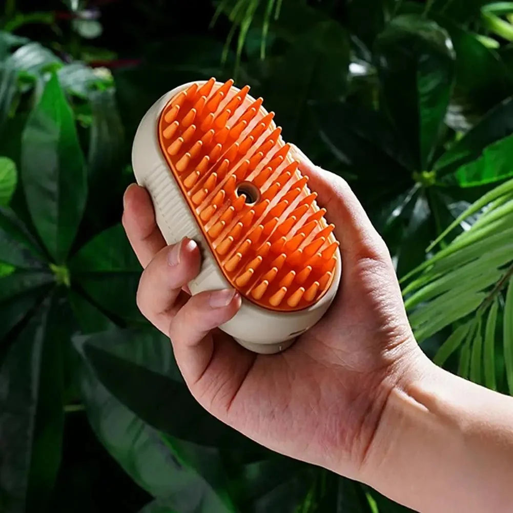 3-in-1 Steam Pet Grooming Brush – FreshView™
