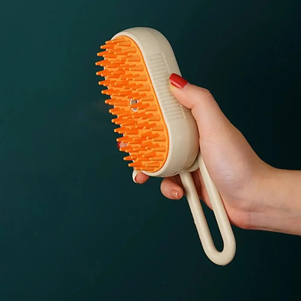 3-in-1 Steam Pet Grooming Brush – FreshView™