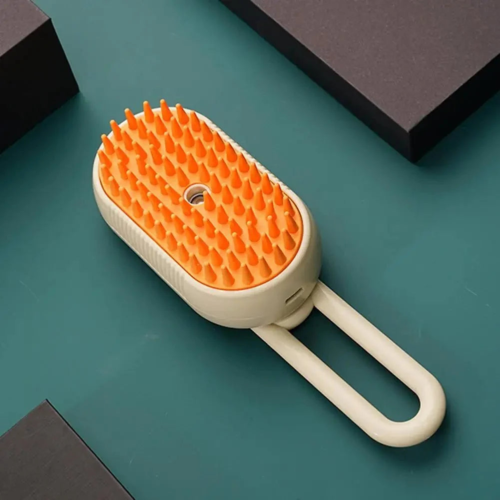 3-in-1 Steam Pet Grooming Brush – FreshView™