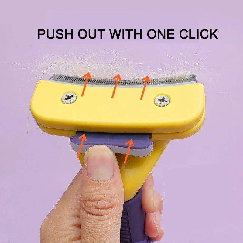 Professional Pet Grooming Brush for Dogs & Cats – SmoothLuxe™