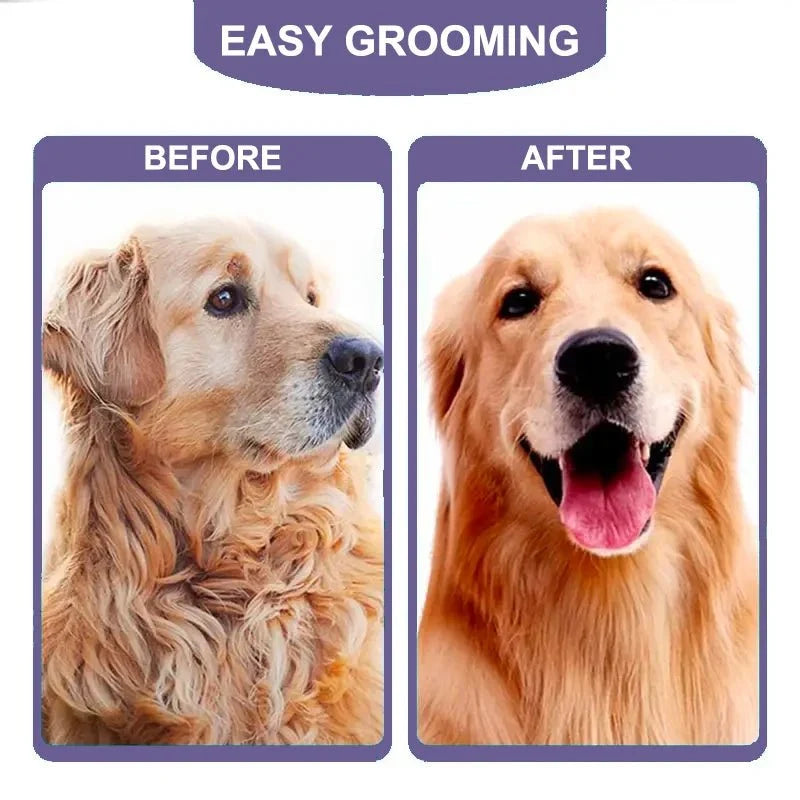Professional Pet Grooming Brush for Dogs & Cats – SmoothLuxe™
