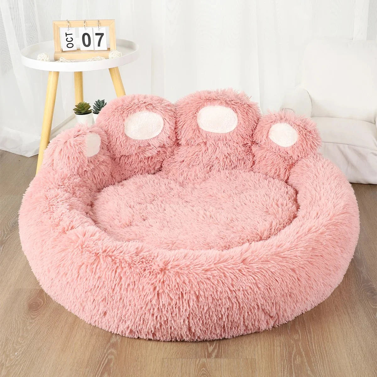Soft Plush Dog & Cat Bed – RestSmart™