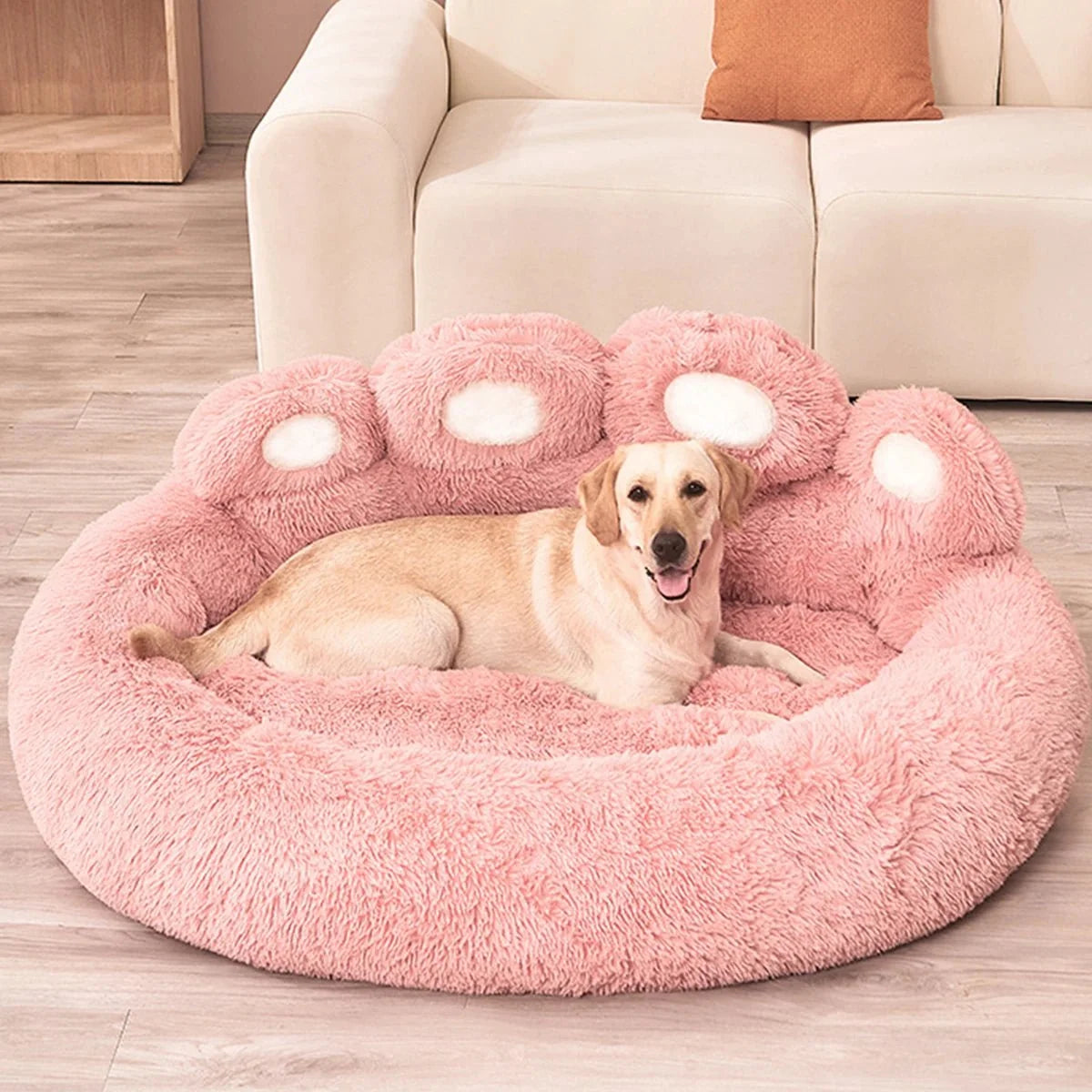 Soft Plush Dog & Cat Bed – RestSmart™