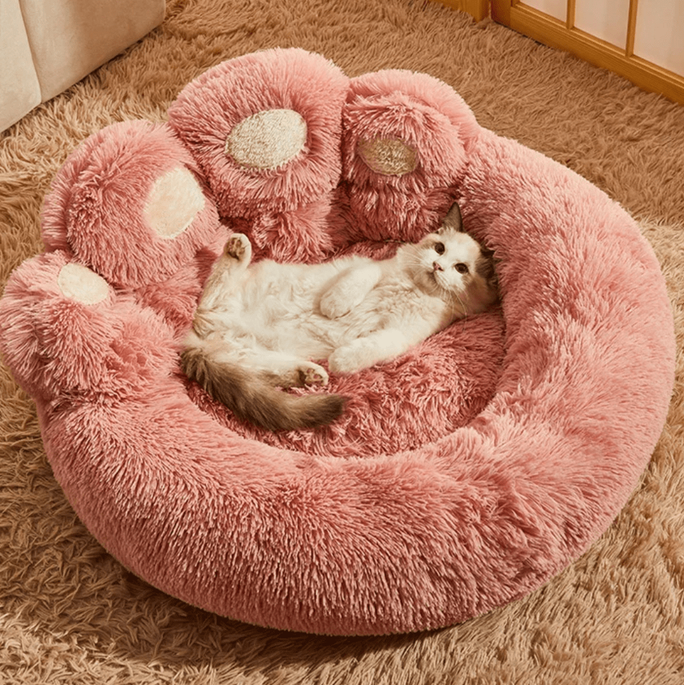 Soft Plush Dog & Cat Bed – RestSmart™
