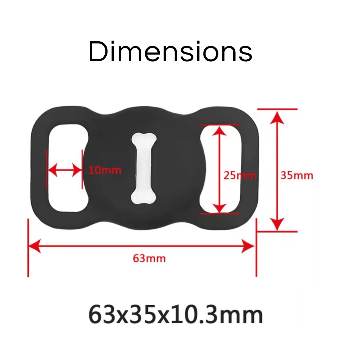 AirTag Holder for Dog & Cat Collars – TrailSense™