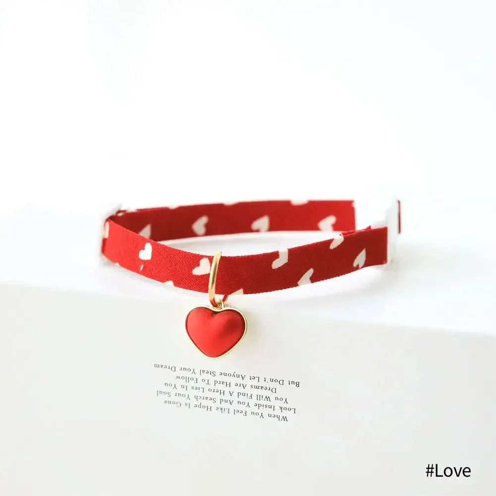 Cute Adjustable Pet Collar for Cats & Puppies – StrideGo™
