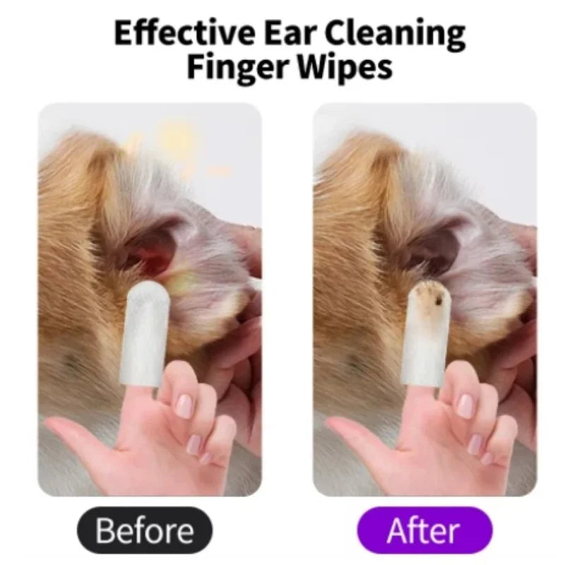 Pet Ear Cleaning Wipes for Dogs & Cats – SmartSense™