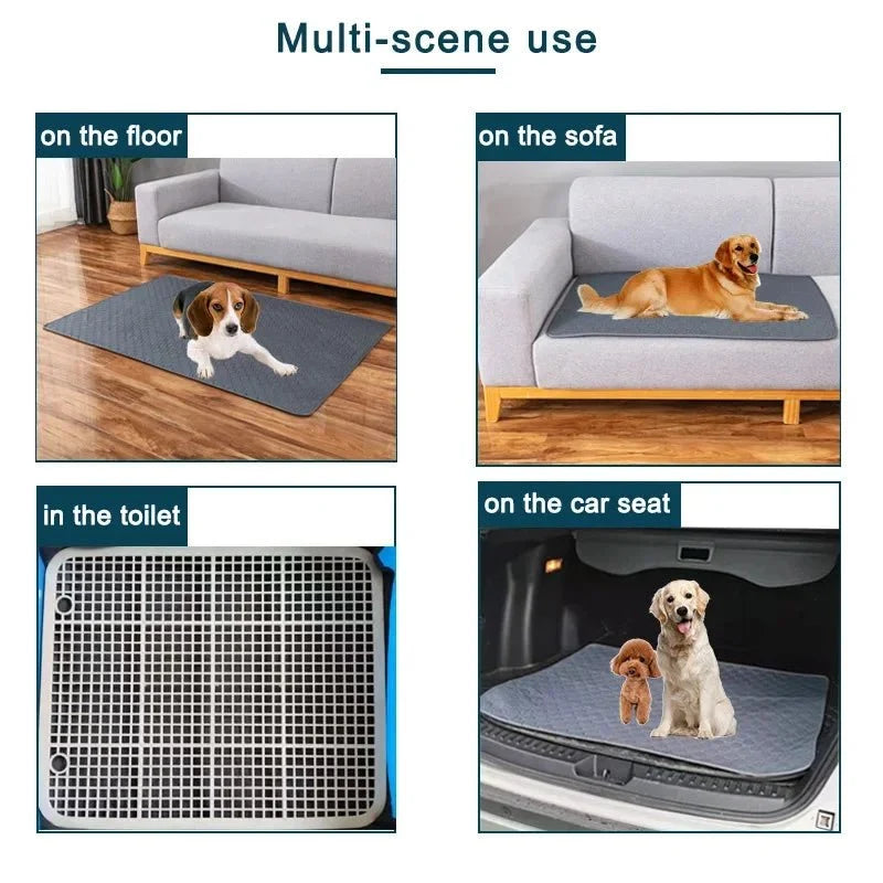 Washable Waterproof Dog Training & Pee Pad – CleanBalance™