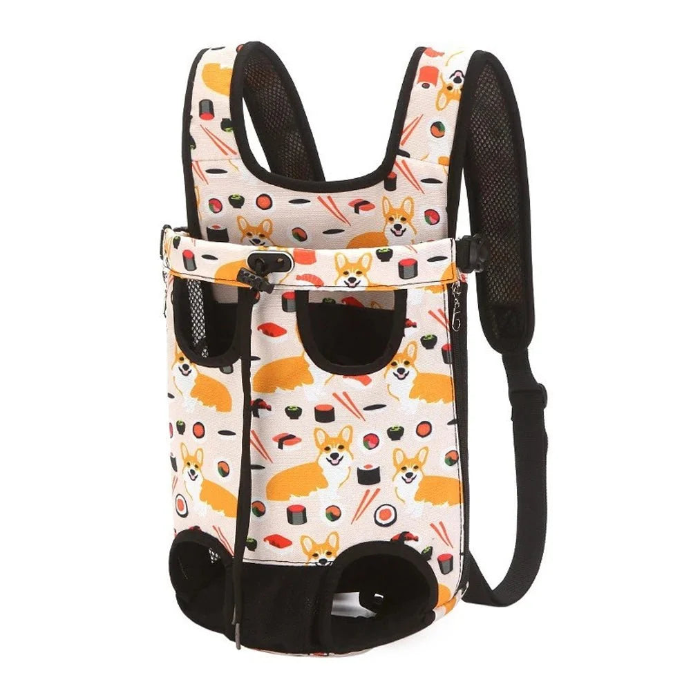 Breathable Pet Carrier Backpack for Dogs & Cats – TransitFresh™