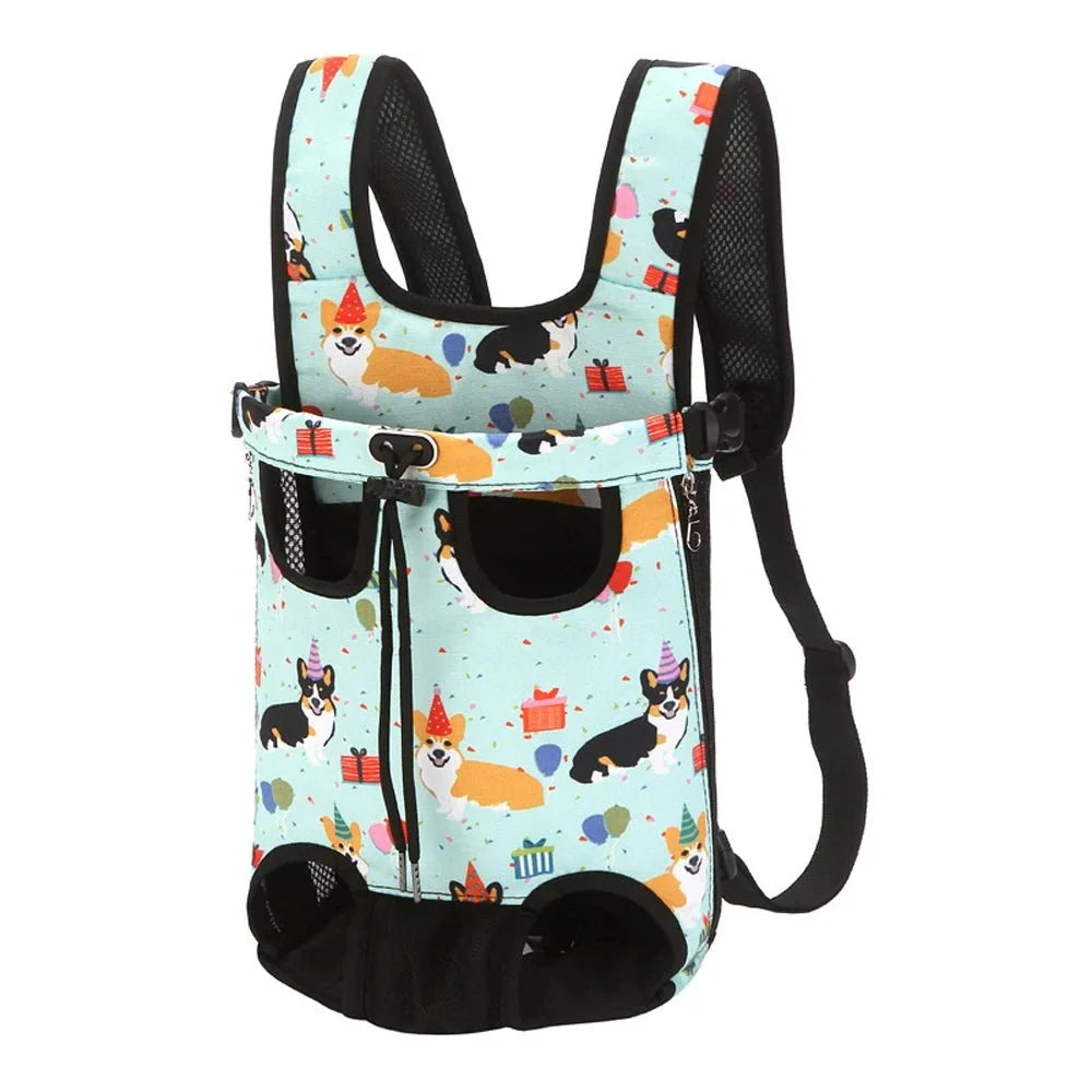 Breathable Pet Carrier Backpack for Dogs & Cats – TransitFresh™