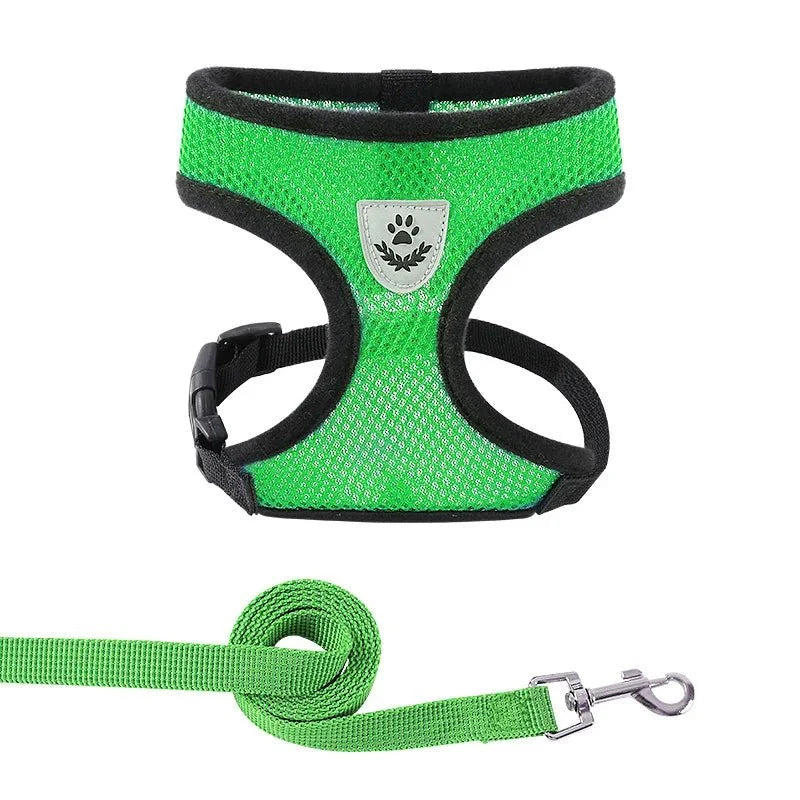 Adjustable Dog & Cat Harness for Small Pets – WalkPro™