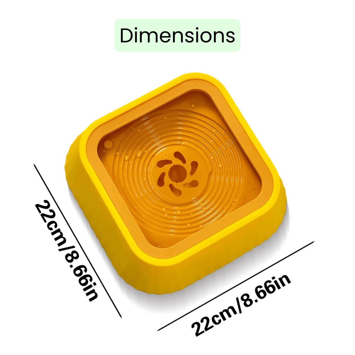 Spill-Proof Pet Water Bowl for Dogs & Cats – DineWave™
