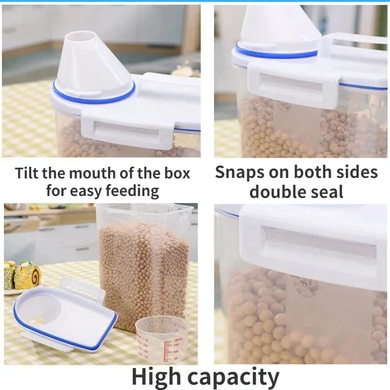 Airtight Pet Food Storage Container – TailDaily™