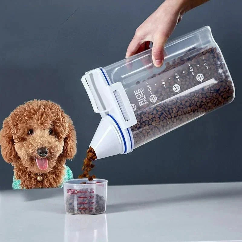 Airtight Pet Food Storage Container – TailDaily™