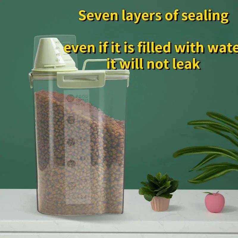 Airtight Pet Food Storage Container – TailDaily™