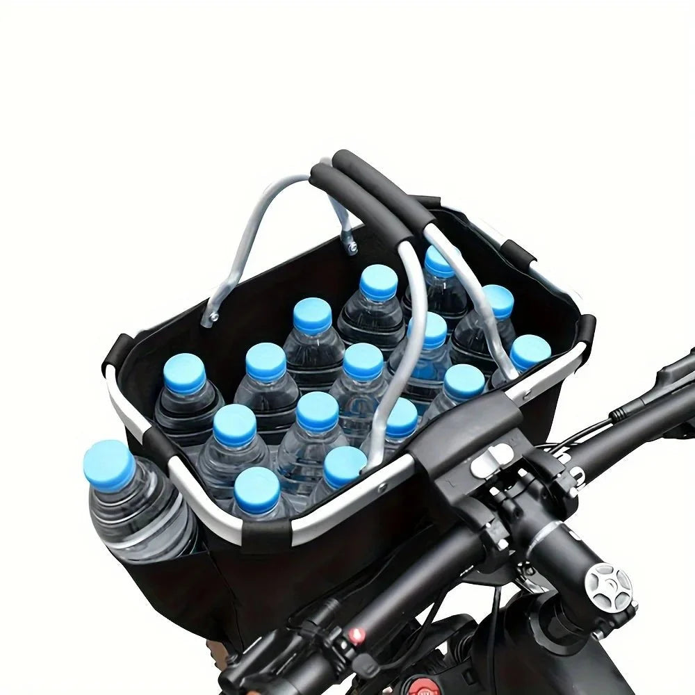 Foldable Pet Bicycle Basket for Small Dogs & Cats – RoadSafePure™
