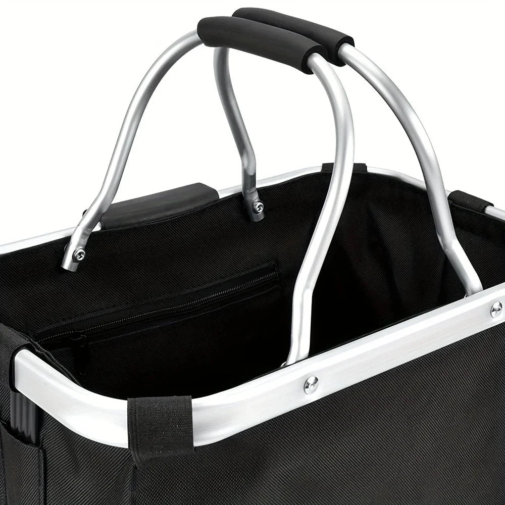 Foldable Pet Bicycle Basket for Small Dogs & Cats – RoadSafePure™