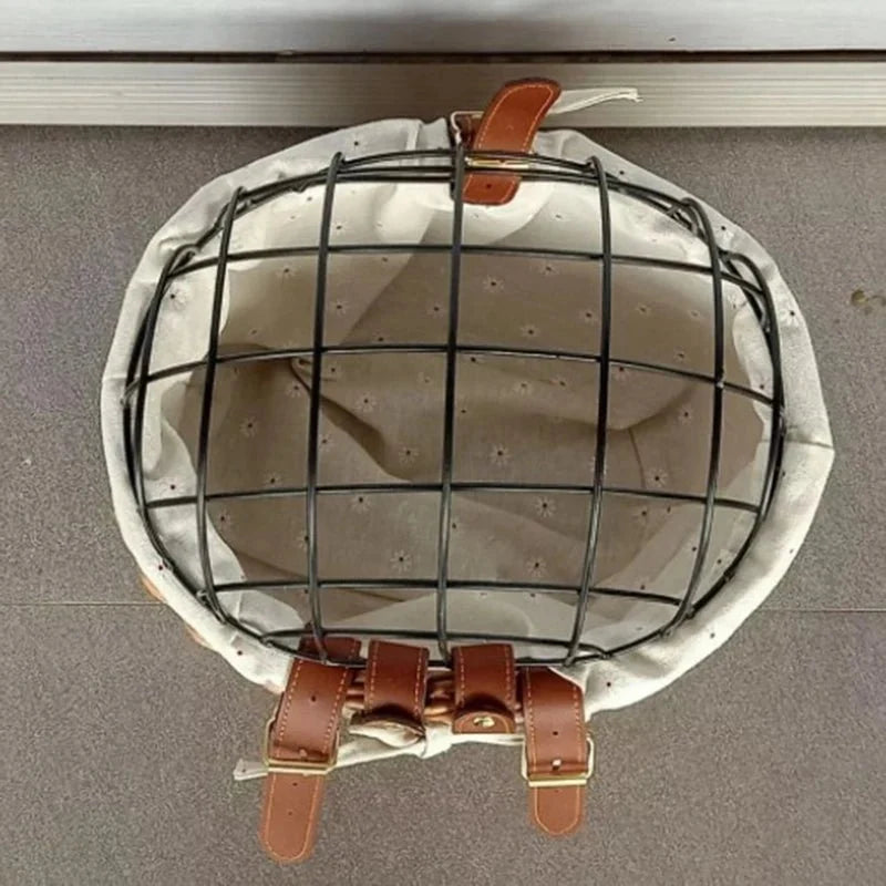 Woven Pet Bicycle Basket for Small Dogs & Cats – RoadSafeReady™