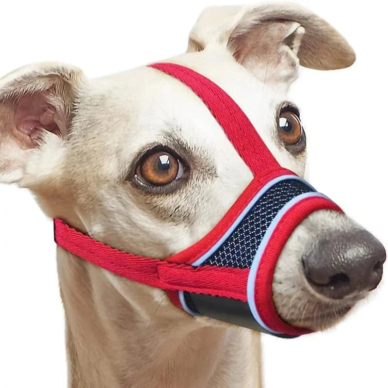 Reflective Dog Muzzle – FlexShield™