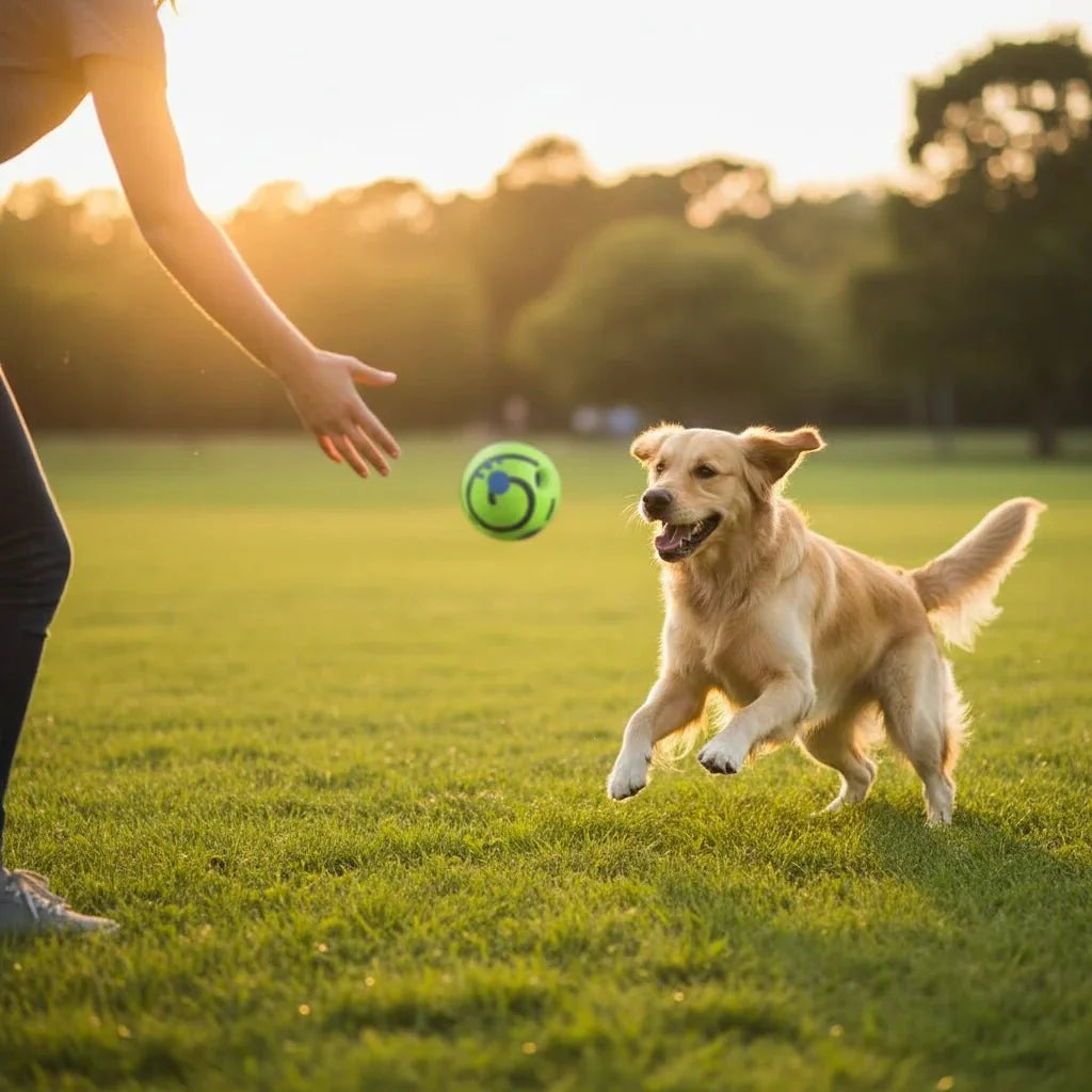 Interactive Sound Ball Toy for Dogs – PlayFresh™