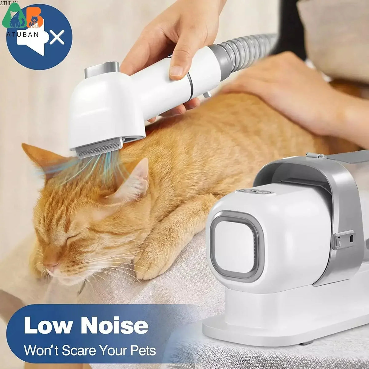 7-in-1 Pet Grooming Vacuum Kit – SmartSphere™