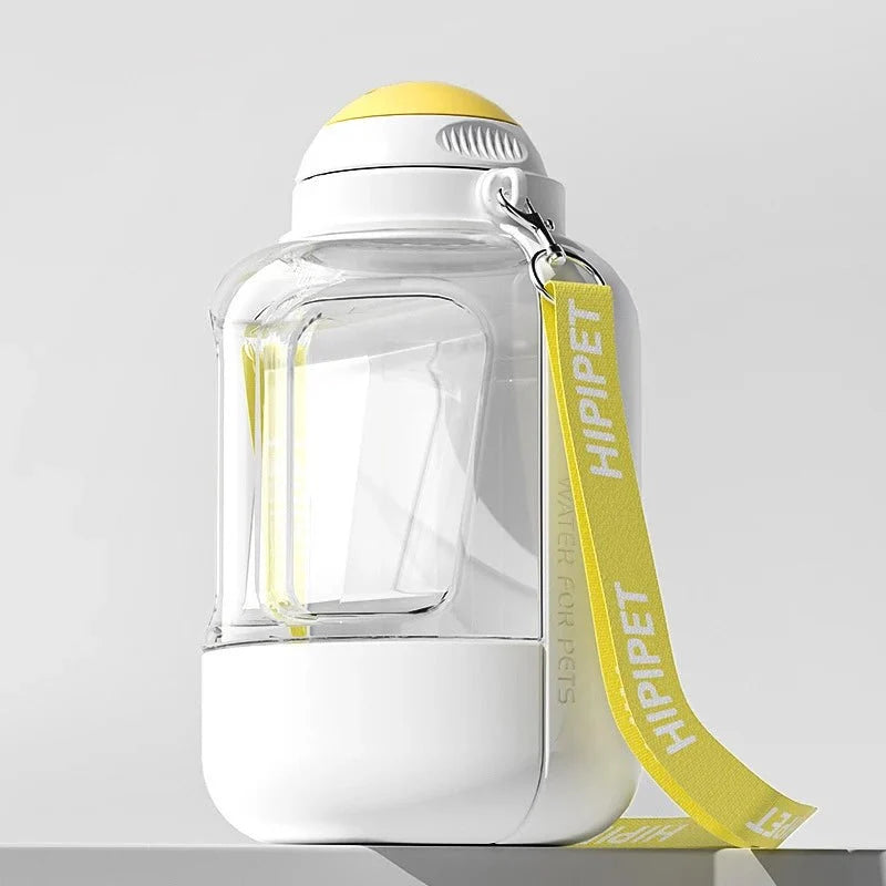 2-in-1 Portable Dog Water Bottle – HydrateMotion™
