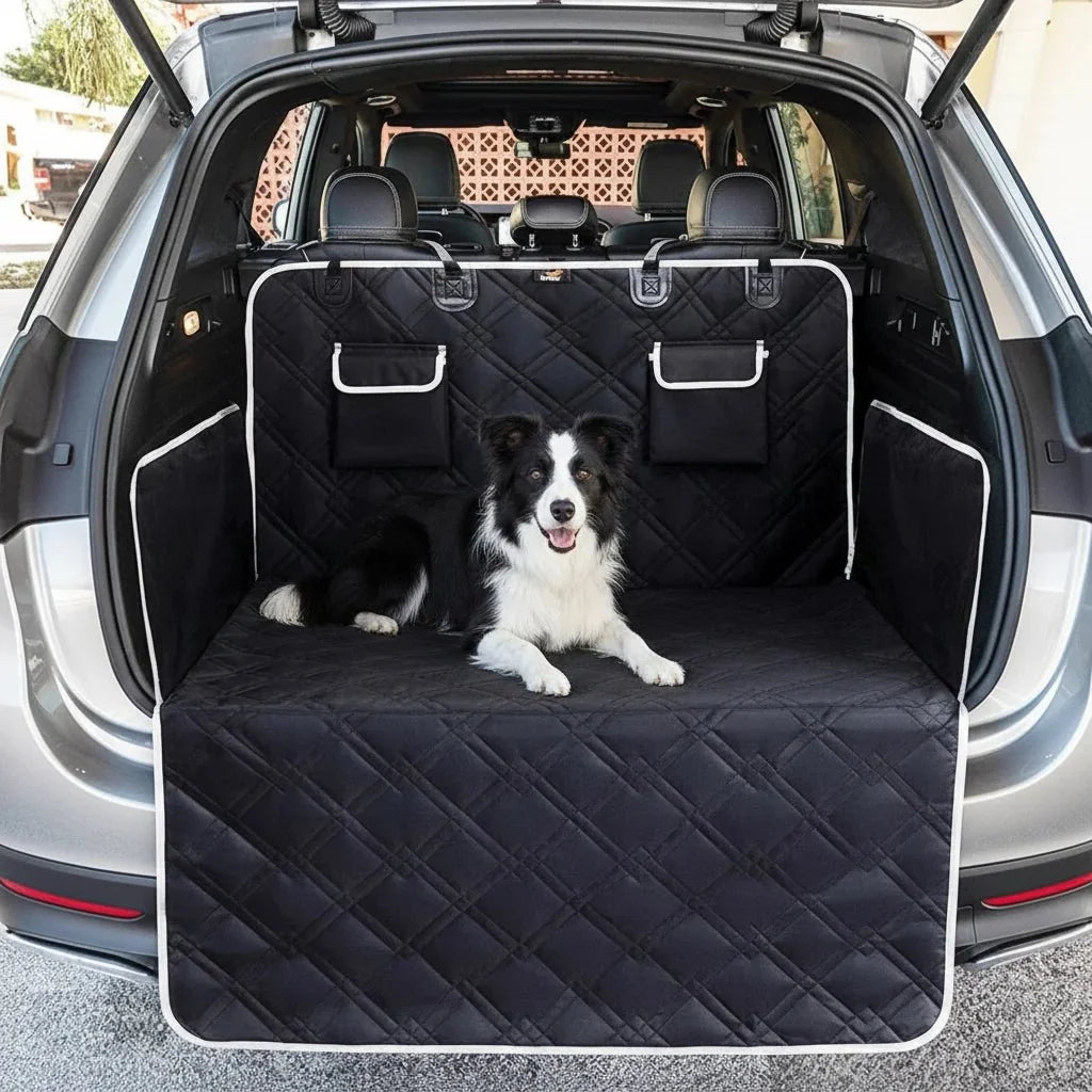 Waterproof Dog Car Trunk & Cargo Cover – PawRideMotion™