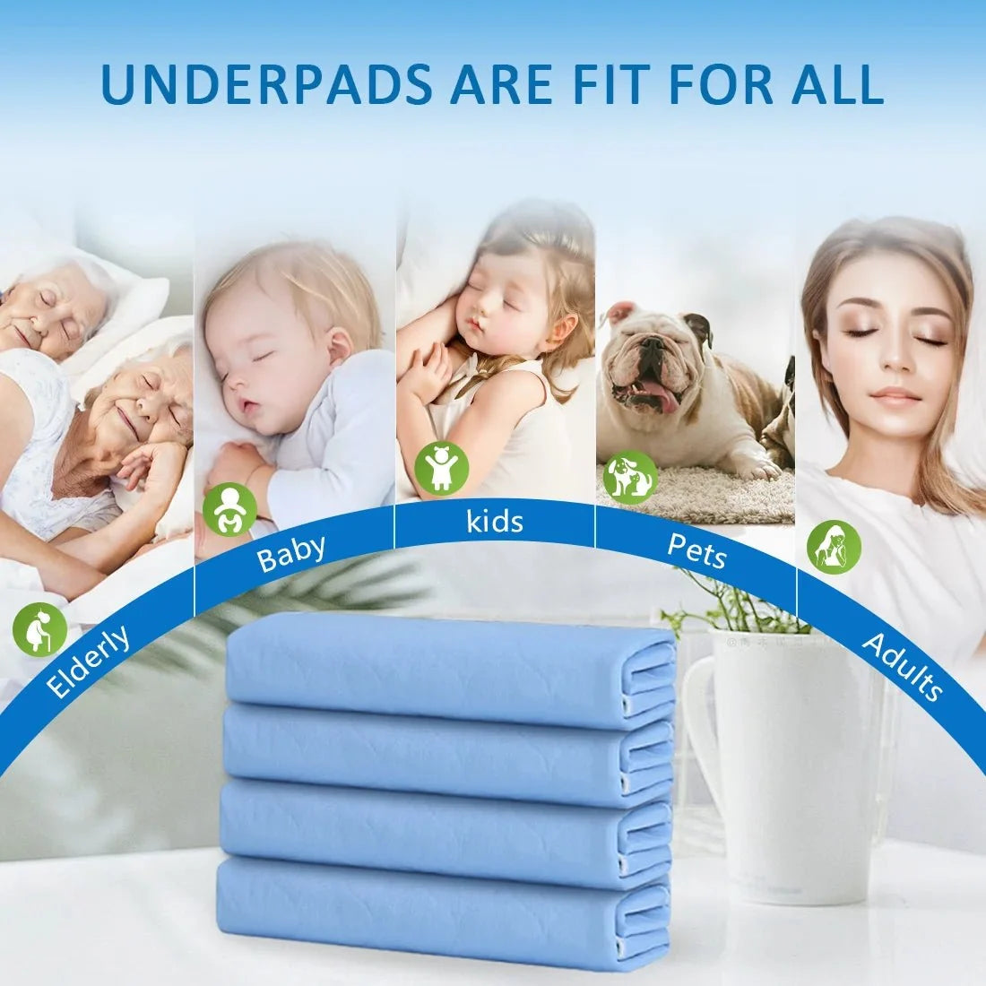 Washable Absorbent Pet Training Pad – TailPlus™