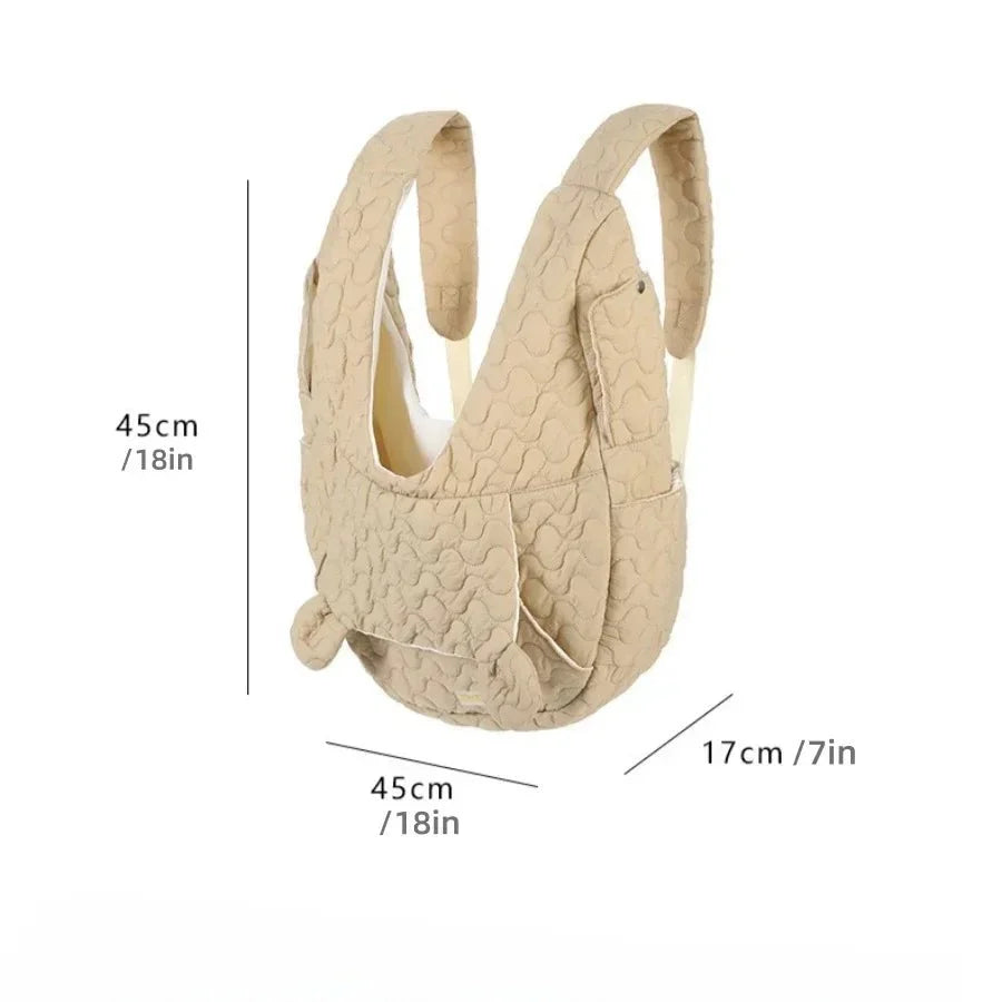 Front-Carry Pet Carrier for Small Dogs & Cats – CarrySelect™