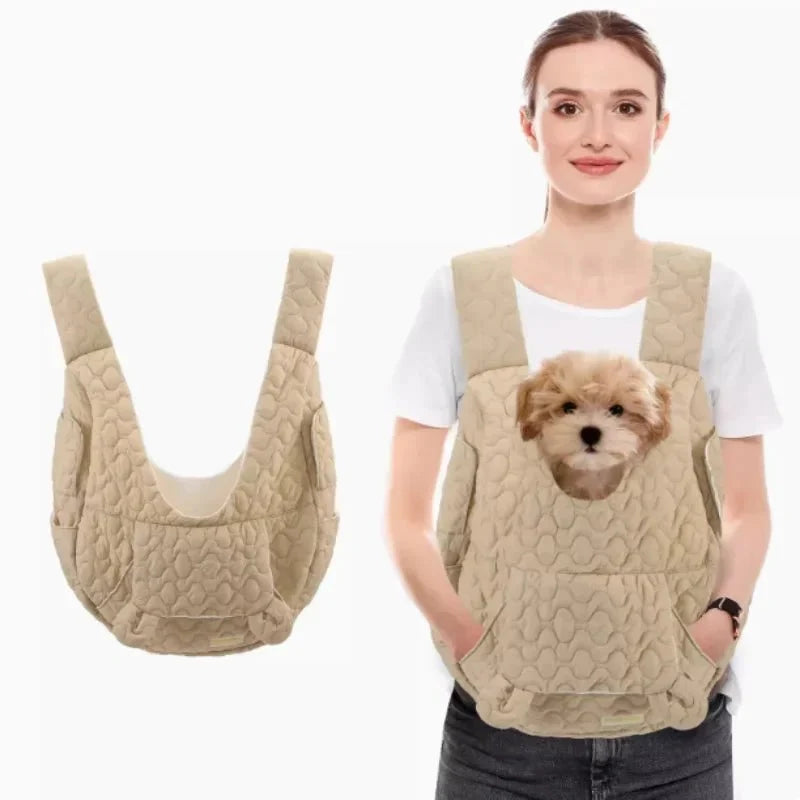 Front-Carry Pet Carrier for Small Dogs & Cats – CarrySelect™