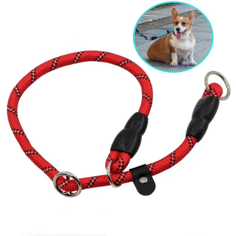 Reflective P-Chain Slip Lead Dog Collar – MotionPro™