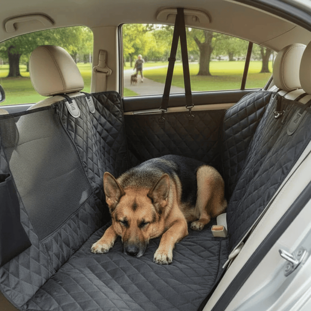 Waterproof Pet Car Seat & Cargo Protection Cover for Dogs – CruiseEssentials™