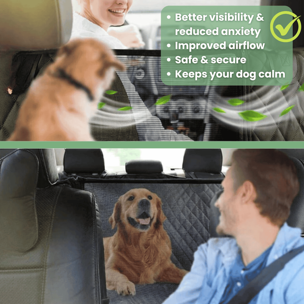 Waterproof Pet Car Seat & Cargo Protection Cover for Dogs – CruiseEssentials™