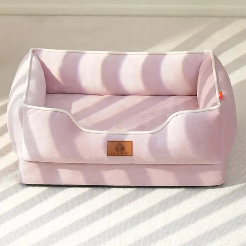 Soft Plush Dog & Cat Bed – SoftSafe™