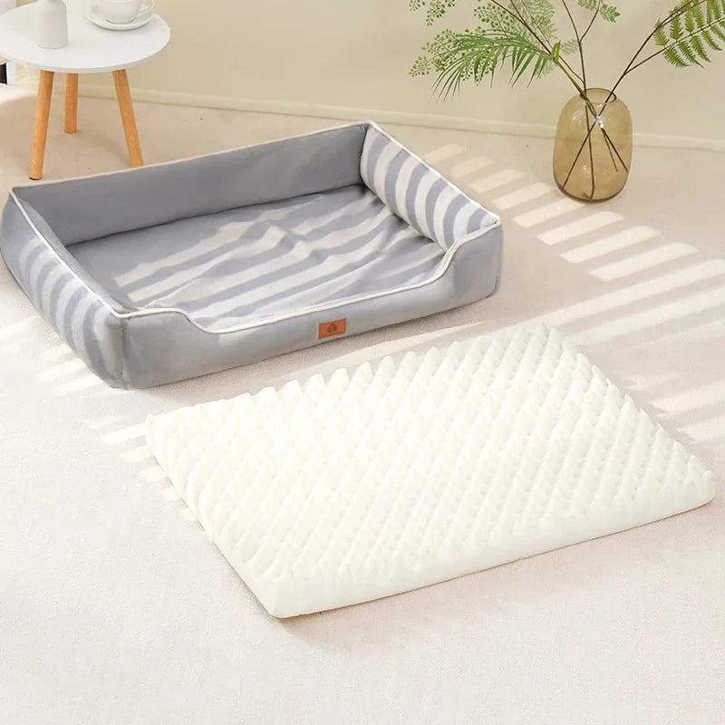 Soft Plush Dog & Cat Bed – SoftSafe™