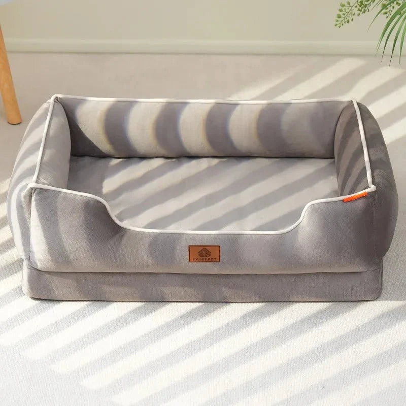 Soft Plush Dog & Cat Bed – SoftSafe™