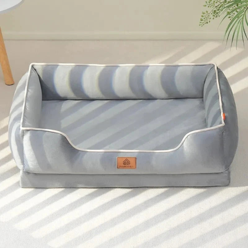 Soft Plush Dog & Cat Bed – SoftSafe™