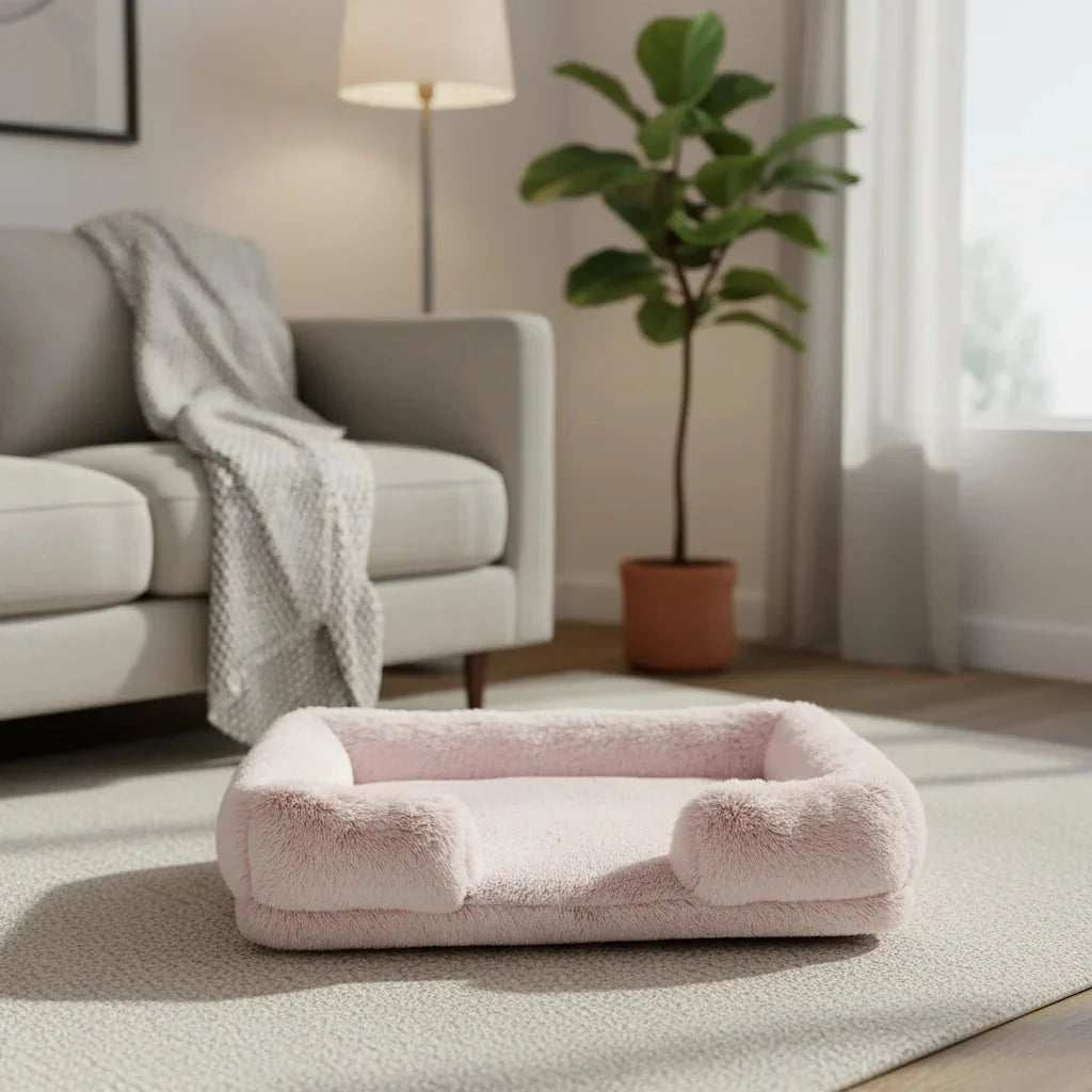 Orthopedic Pet Bed for Dogs & Cats – NestPath™