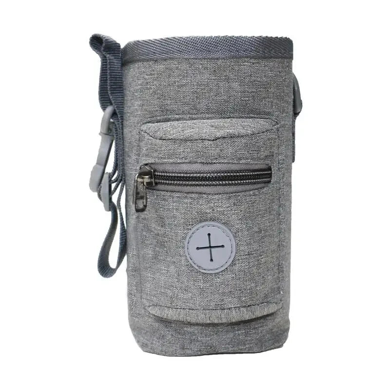 Dog Treat Pouch with Waste Bag Holder – BowlPort™
