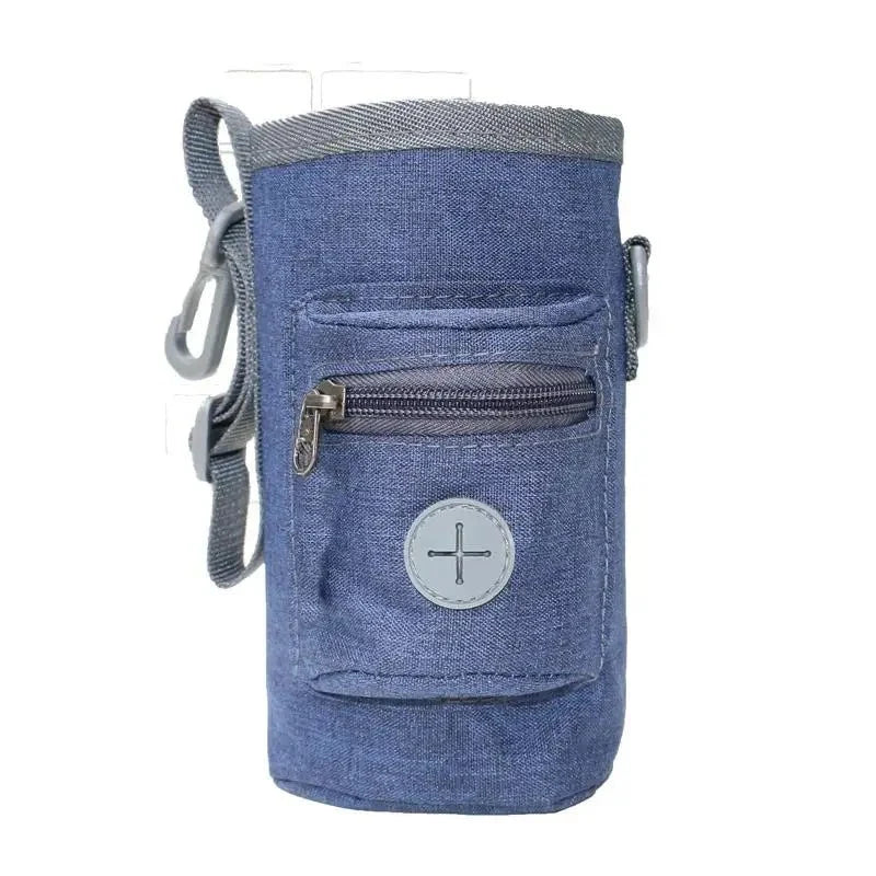 Dog Treat Pouch with Waste Bag Holder – BowlPort™