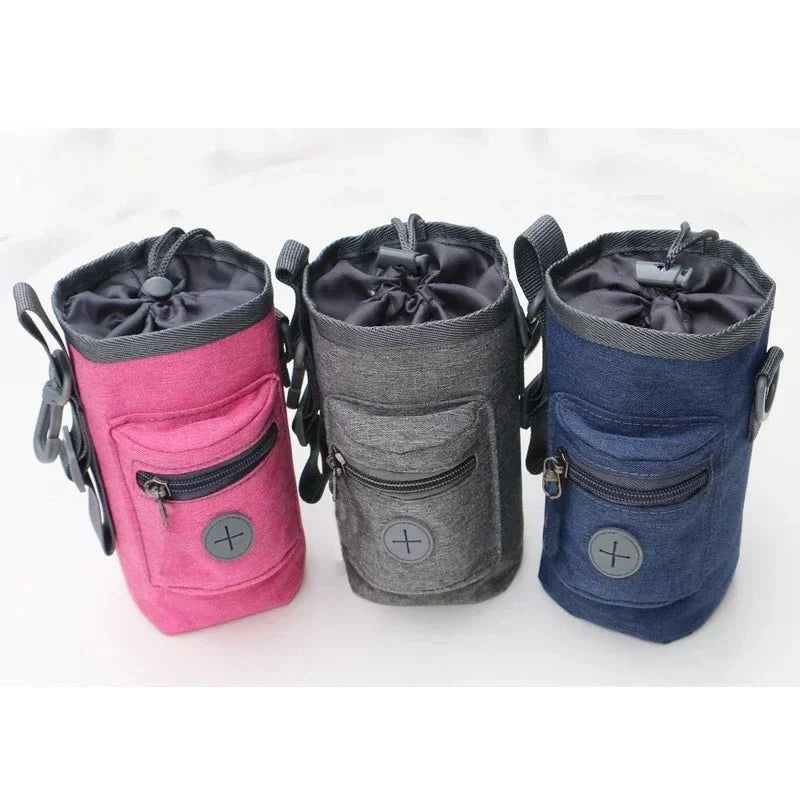 Dog Treat Pouch with Waste Bag Holder – BowlPort™