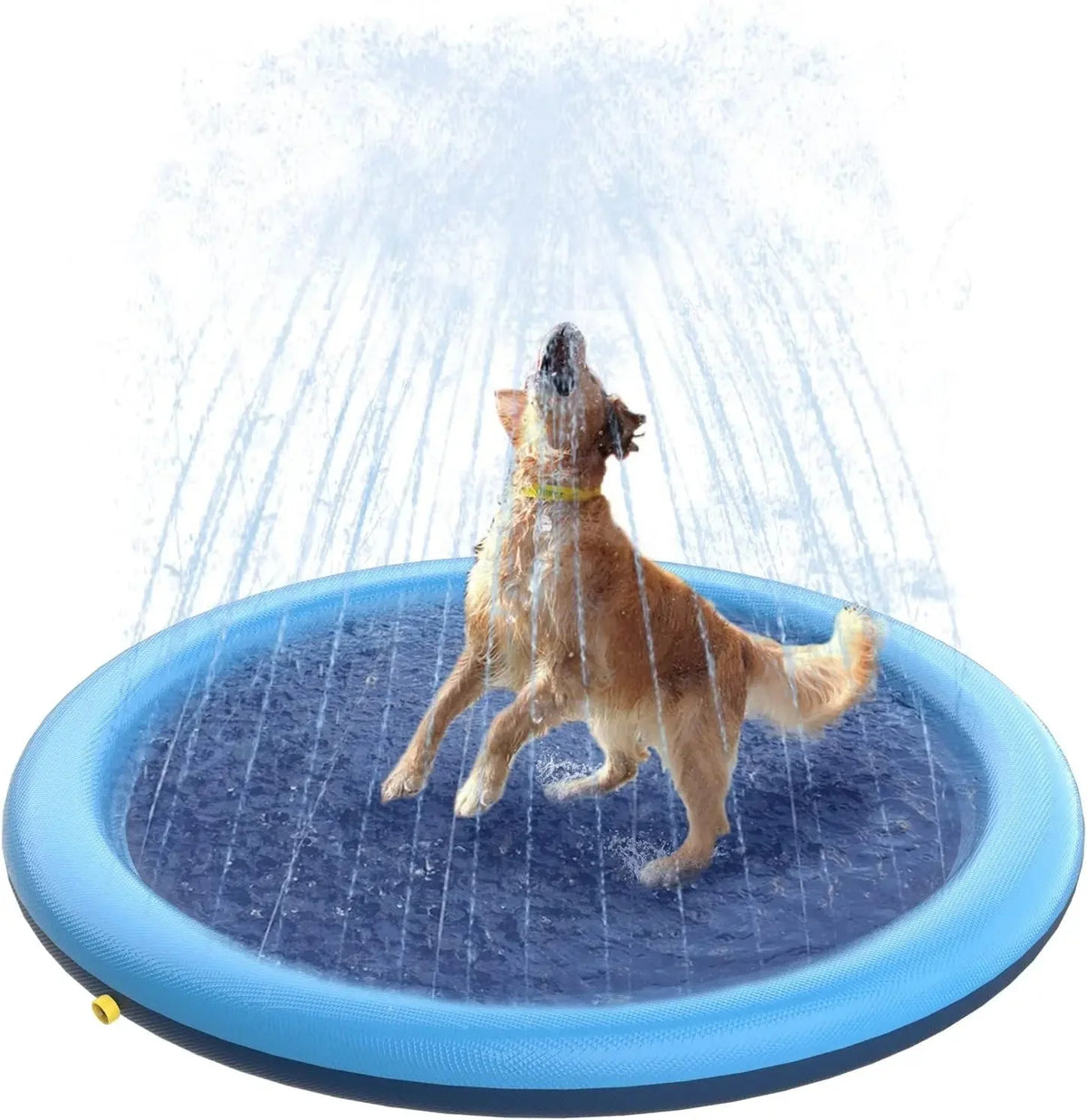 Dog Splash Pad – Inflatable Outdoor Water Mat – AquaNest™