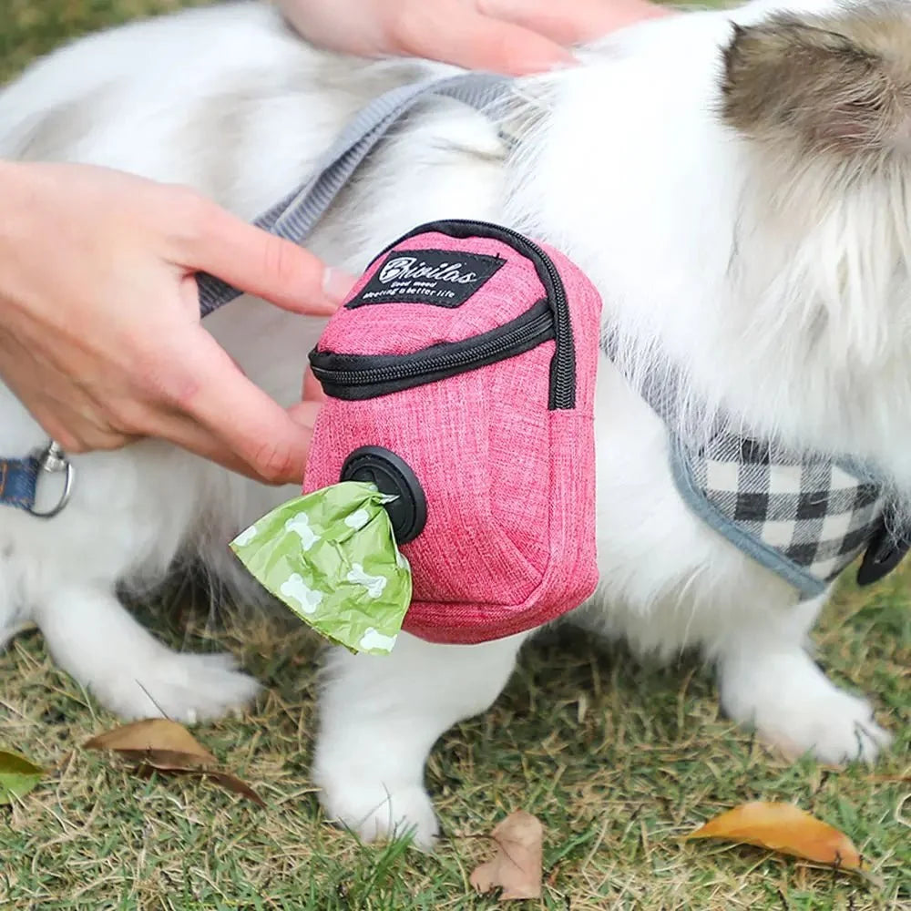 Portable Dog Training Treat Pouch & Waste Bag Holder – SpotlessHaven™