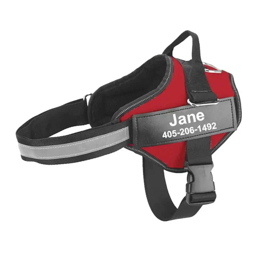 Reflective Adjustable Dog Harness – FlexSelect™