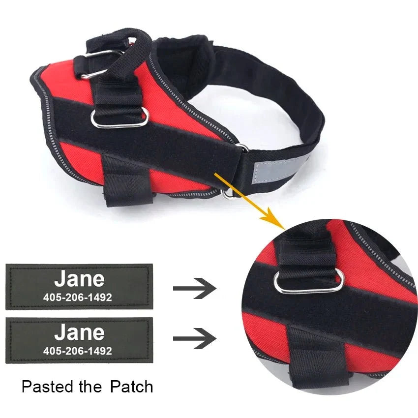 Reflective Adjustable Dog Harness – FlexSelect™