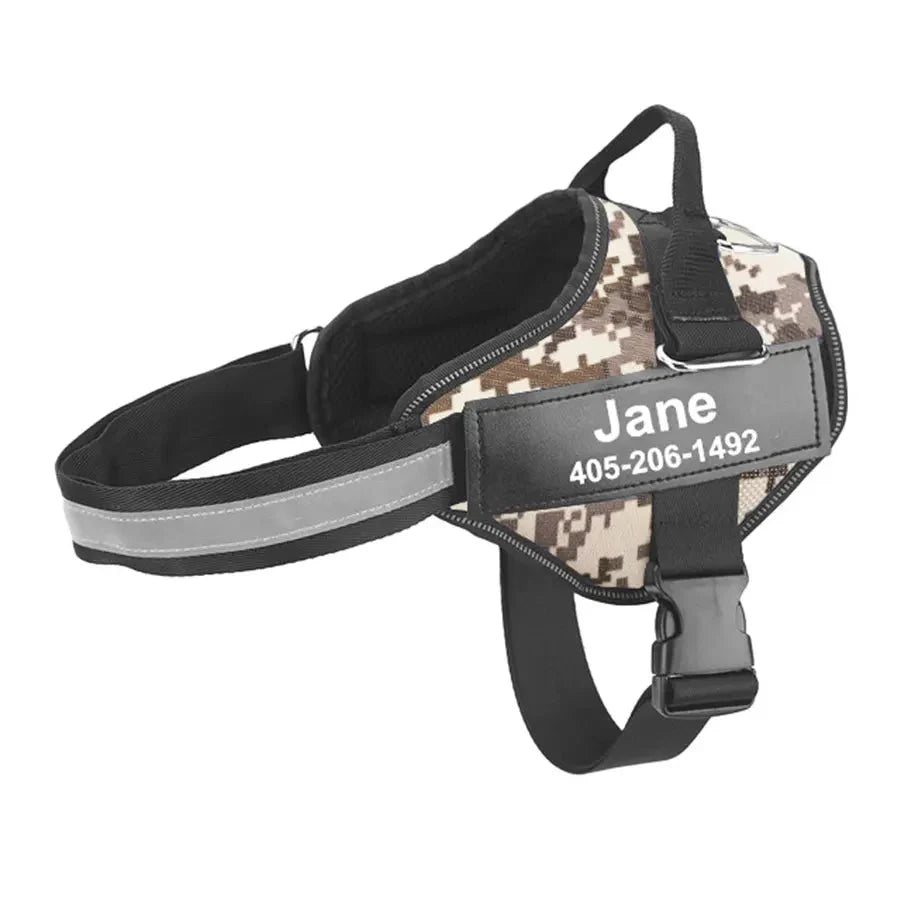 Reflective Adjustable Dog Harness – FlexSelect™