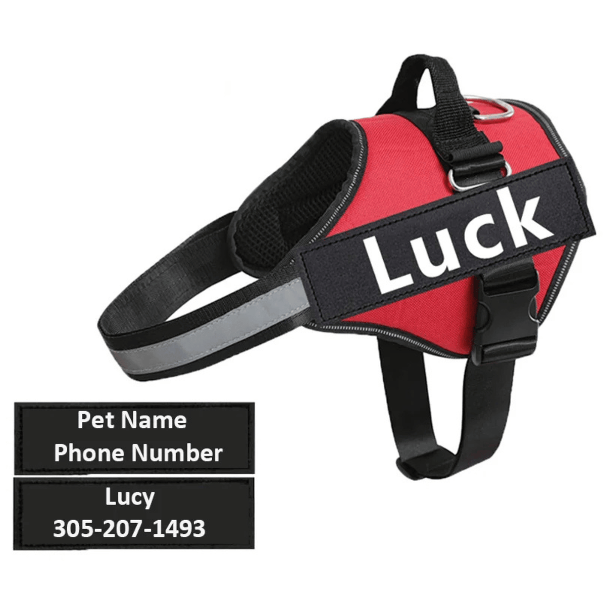 Reflective Adjustable Dog Harness – FlexSelect™