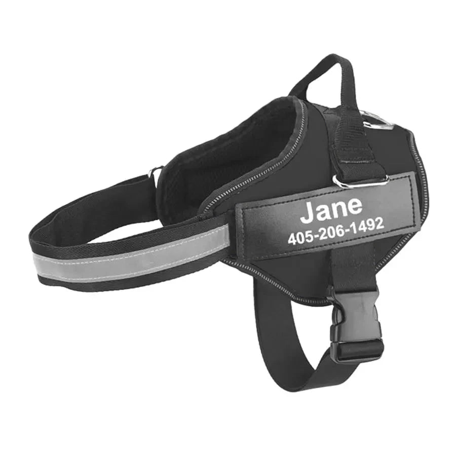 Reflective Adjustable Dog Harness – FlexSelect™