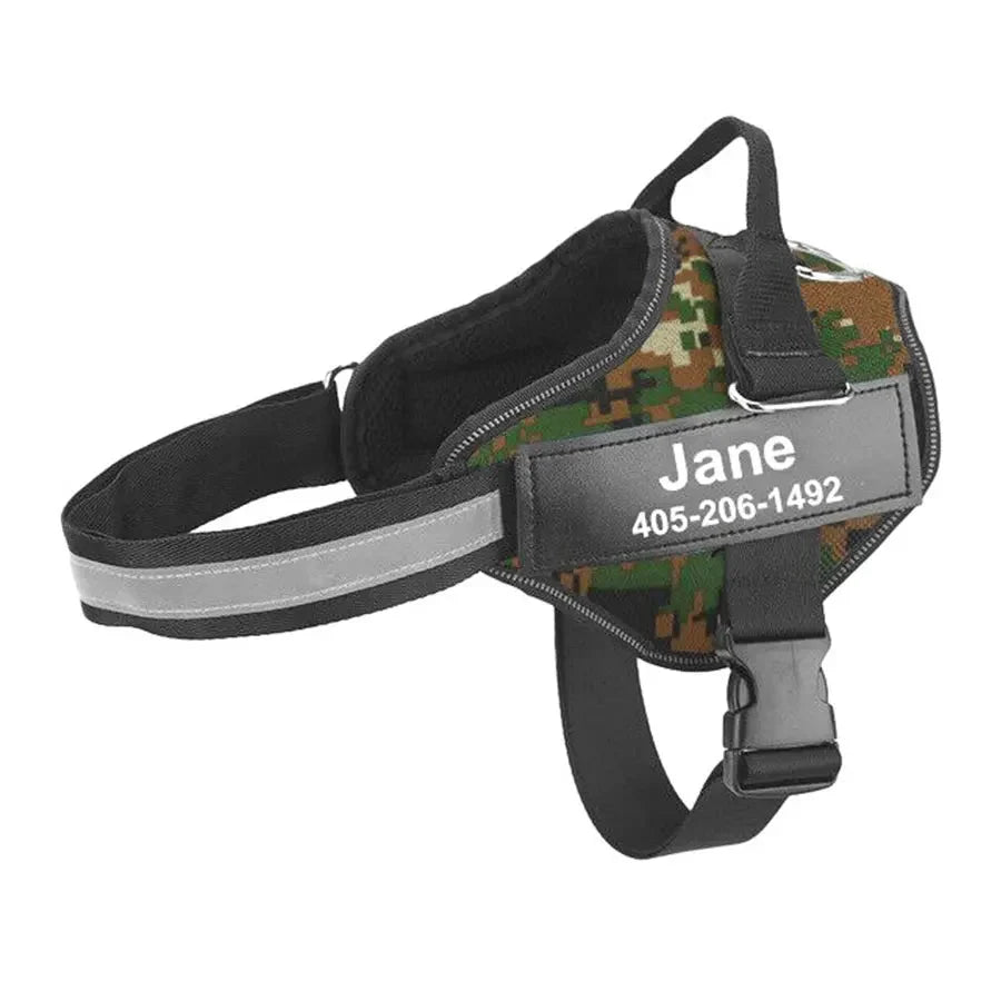 Reflective Adjustable Dog Harness – FlexSelect™
