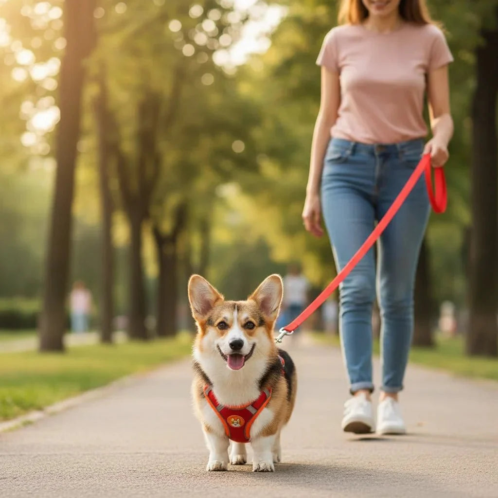 Reflective Nylon Dog & Cat Harness – TrekMotion™